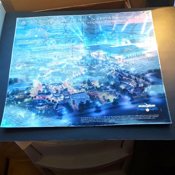 c MGM HOTEL CASINO LV 1992 GARY MEYER 2 SIDE… - Picture 2 of 12